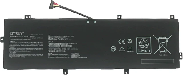 Main image of C31N1831 Laptop Battery 50Wh 4210mAh 11.55V Compatible with Asus Pro574 Pro574FA P3540FA P3548FA P574FA PE574FA Pro3548FA PX574FA Series 0B200-03330200