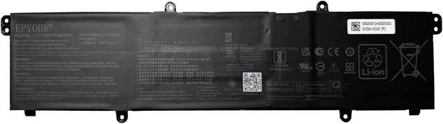 Main image of C31N2204 Laptop Battery 42Wh Compatible with ASUS Vivobook Go 14 E1404FA / Vivobook Go 14 E1404GA Series 0B200-04330000 0B20004330000