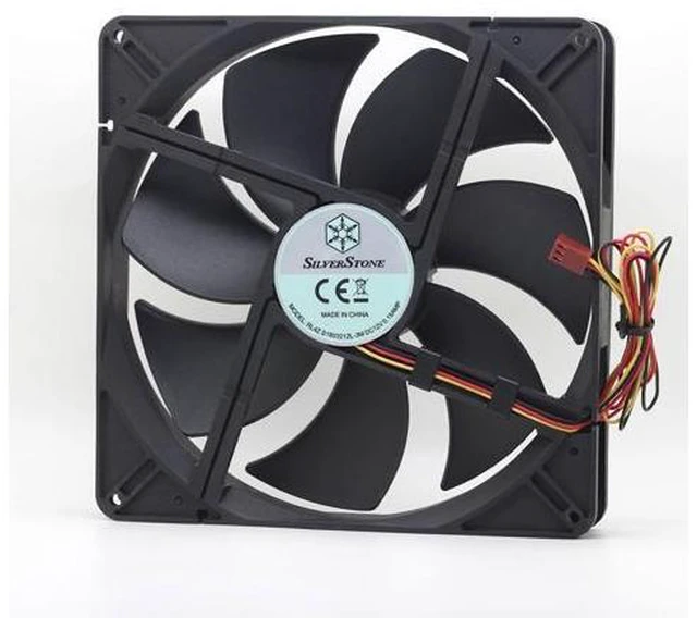 Main image of SILVERSRONE RL4Z S1803212L-3M 12V 0.15A 18CM 180mm x 32mm three-wire cooling fan