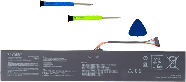 Main image of C41N2311 Black Connector Laptop Battery 80Wh 5150mAh 15.56V Compatible with Asus ROG Ally X/Ally X (2024) RC72LA / RC72LA-ALLYX.Z1X Gaming Handheld Parts Series 0B200-04560000 4ICP6/42/111
