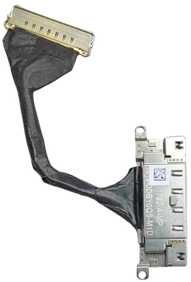 Main image of Replacement AC DC Power Jack Connector Cable Charging Port Socket Fit for Microsoft Surface pro 7 Plus (7+) 1960 1414-0DBY0QS-M1D Power Jack Charging Port Connector with Cable