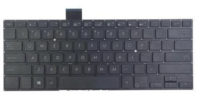 Main image of Laptop US Keyboard For ASUS VivoBook R418UA R418UQ R418UR Without Frame Black