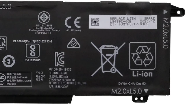 Alt view image 3 of 5 - SD06XL Laptop Battery Compatible with HP Omen 15-EK 15-EN 15-ek0xxx 15-ek0013dx 15-ek1013dx 15-EK0019NR EK0008CA EK1017TX 15-en0xxx 15-en0023dx 15-en1075cl 15-EN0002AX Series(11.55V 70.91Wh)