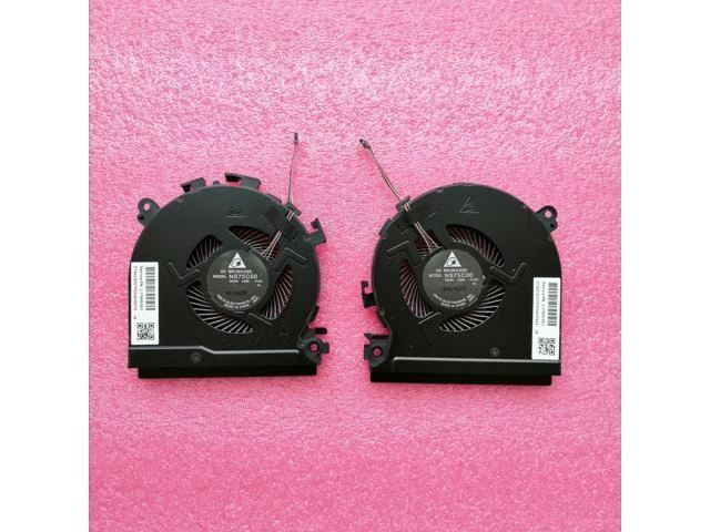 Alt view image 3 of 3 - (CPU & GPU) Laptop Cooling Fan For HP Spectre X360 15-CH 15-CH011dx L17605-001 L17606-001 New original Delta NS75C00 DC5V notebook cooler