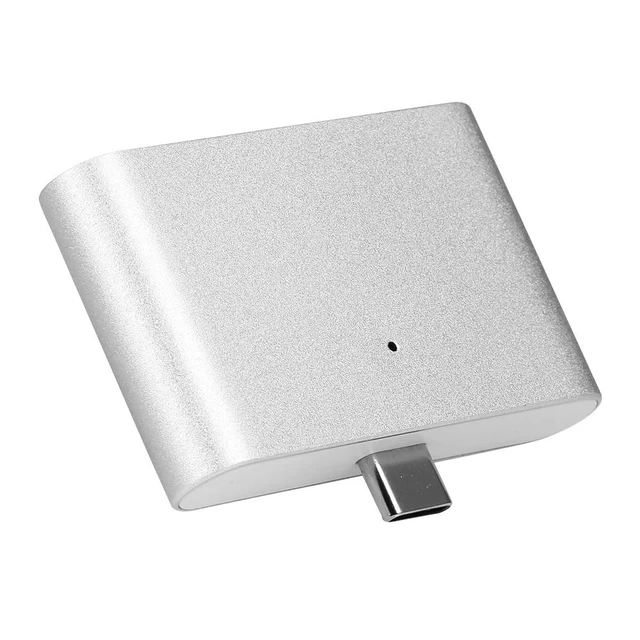 Alt view image 2 of 5 - Size OTG USB 3.0 U Disk 5 IN 1 Multi-function Type-C HUB TF/SD Card Reader Converter Adapter Plug & Play for mole phones