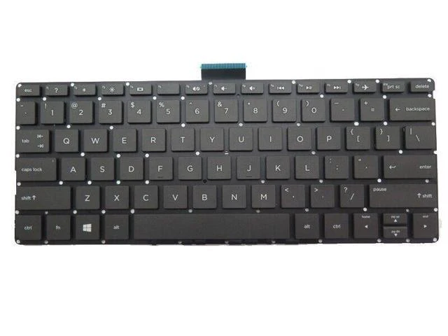 Main image of Laptop Keyboard For HP 11-K000 HPM14K33US-442 Without Frame Black United States