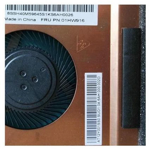 Alt view image 3 of 4 - New original radiator for Lenovo Thinkpad L450 CPU heatsink cooling fan cooler FUR: 01HW916 EG50050S1-C920-S9A