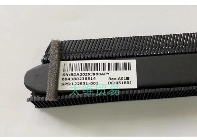 Alt view image 2 of 3 - Laptop CPU Cooling Fan Cooler Compatible for HP 117-BY 17-CA 17-BY0053C 470 g7 L22531-001 17-BY0053CL Fan 6033b0062601 DFS541105FC0T FKN0 Gold