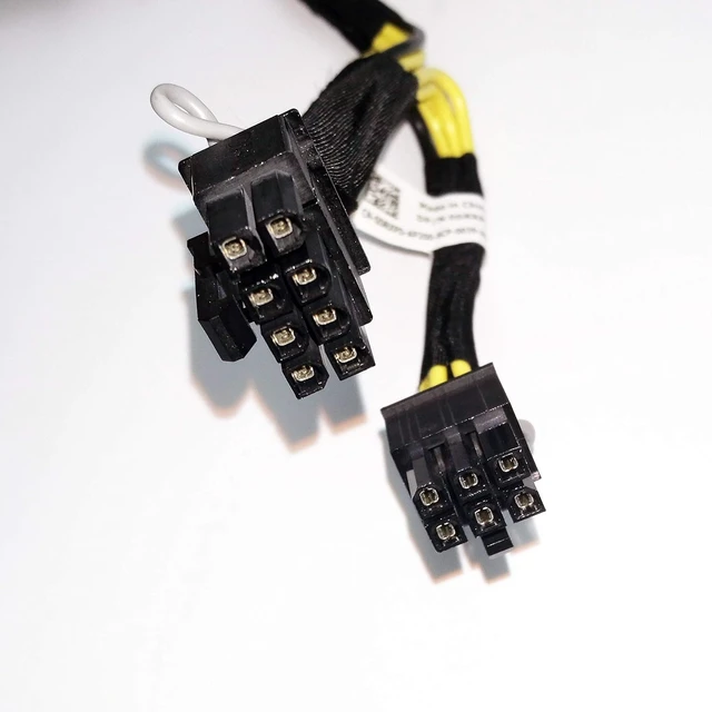 Alt view image 4 of 7 - New GPU Power Supply Expansion Board & 4X Cables Compatible with Dell Poweredge T630 T640 Server X7C1K DRXPD