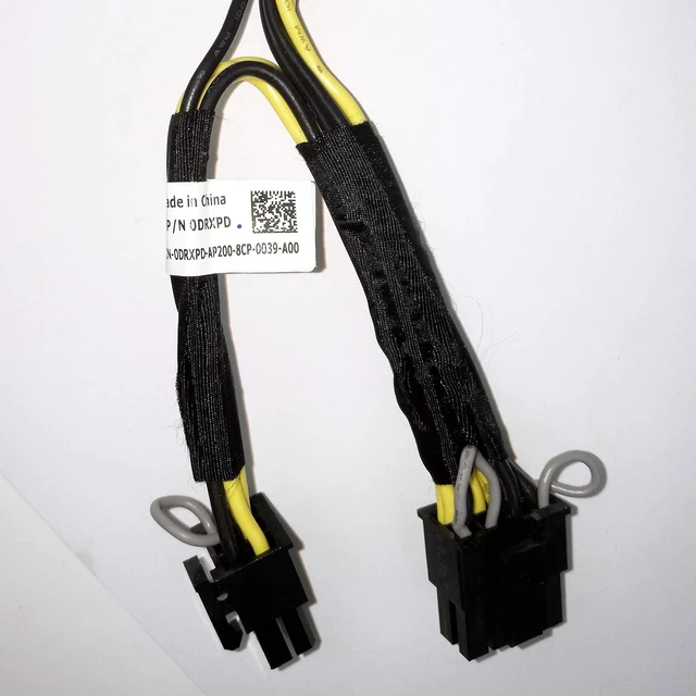 Alt view image 6 of 7 - New GPU Power Supply Expansion Board & 4X Cables Compatible with Dell Poweredge T630 T640 Server X7C1K DRXPD