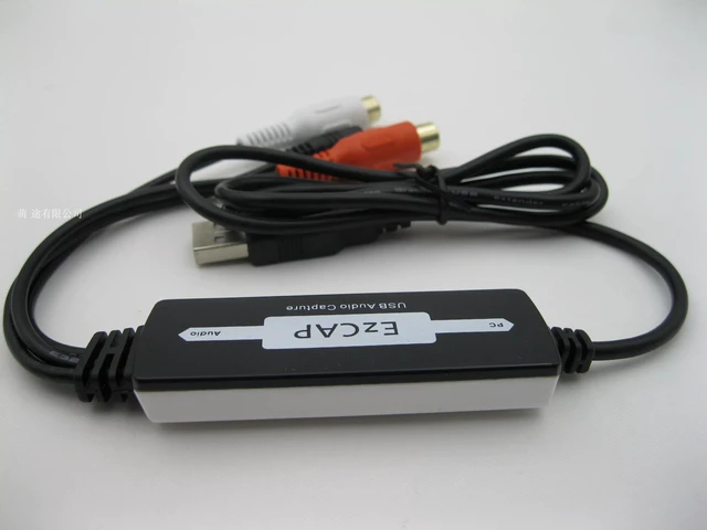 Alt view image 3 of 3 - USB Audio Capture Card 3.5mm Stereo Audio Grabber, Left/Right Channel Recording, Plug-and-Play for PC/Laptop/Mac