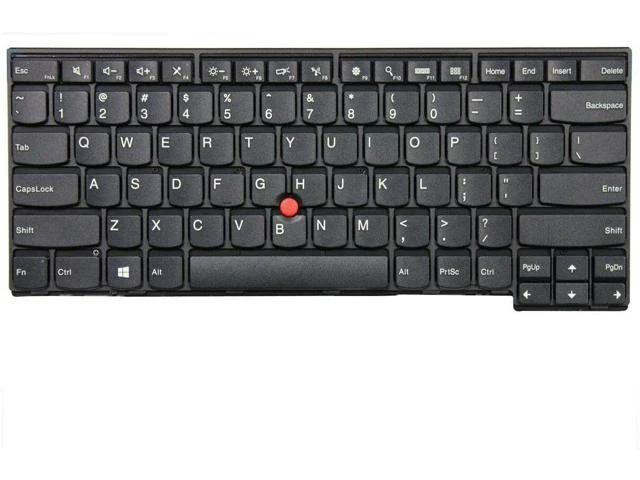 Alt view image 3 of 5 - US Black Keyboard for Lenovo ThinkPad L470 (type 20J4 20J5 20JU 20JV)