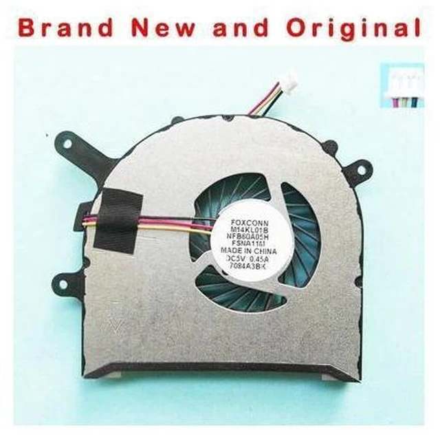 Main image of New original cpu cooling fan cooler for Foxconn M14KL01B NFB60A05H FSNA11M DC5V 0.45A 3PIN 49R-3M14KL-1211