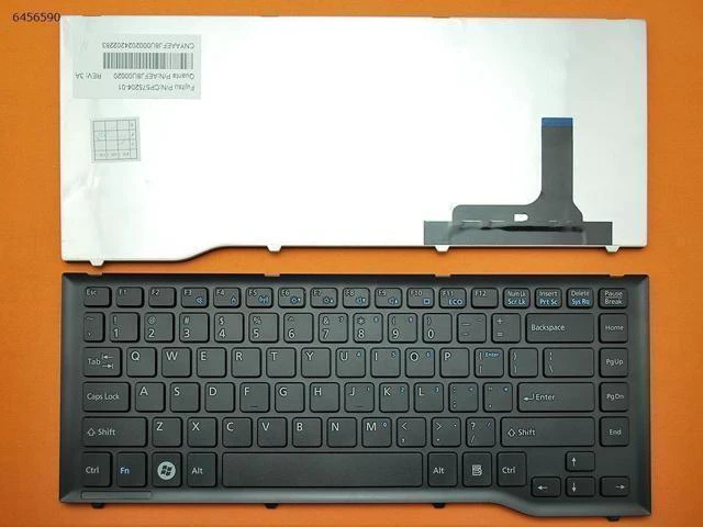 Main image of US Keyboard for FUJITSU Lifebook LH532 LH522 BLACK FRAME BLACK