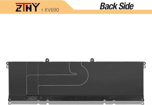 Alt view image 6 of 7 - ZTHY 99.5Wh KV690 Laptop Battery Replacement for Dell Precision 5680 Precision 5690 Series 6D2HW 06D2HW N7KV9 0N7KV9 WPYCV 0WPYCV 11.55V 6-Cell