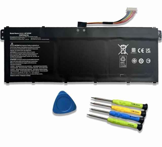 Main image of EFOHANA AP18C8K Laptop Battery Replacement for ACER Aspire 5 A514-52 A514-52-58U3 Chromebook 314 C933 Swift 3 SF314-42-R4XJ SF314-57 SF314-58 Series Notebook 11.25V 50.29Wh 4471mAh