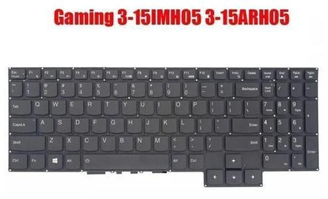 Main image of US Keyboard For Lenovo IDEapad Gaming 3-15IMH05 3-15ARH05 With Backlit