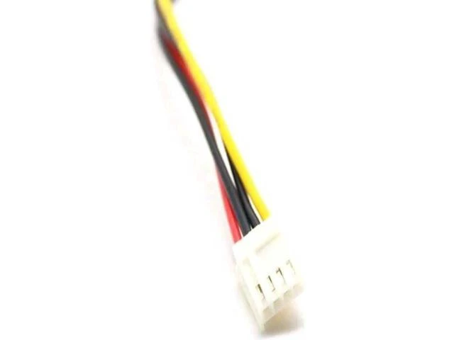 Alt view image 3 of 5 - 18AWG 4Pin FDD Floppy Female to 15Pin SATA Female Power Adapter Cable, FDD to SATA Power Converter Cord for ITX Small Form Factor PC