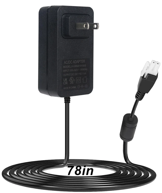 Main image of 12V 2A Wall Plug-in Adjustable Desk Power Adapter for Single Motor Standing Desk, 12V Standing Desk Motor Power CordCompact Direct Plug Design, 24W Charger