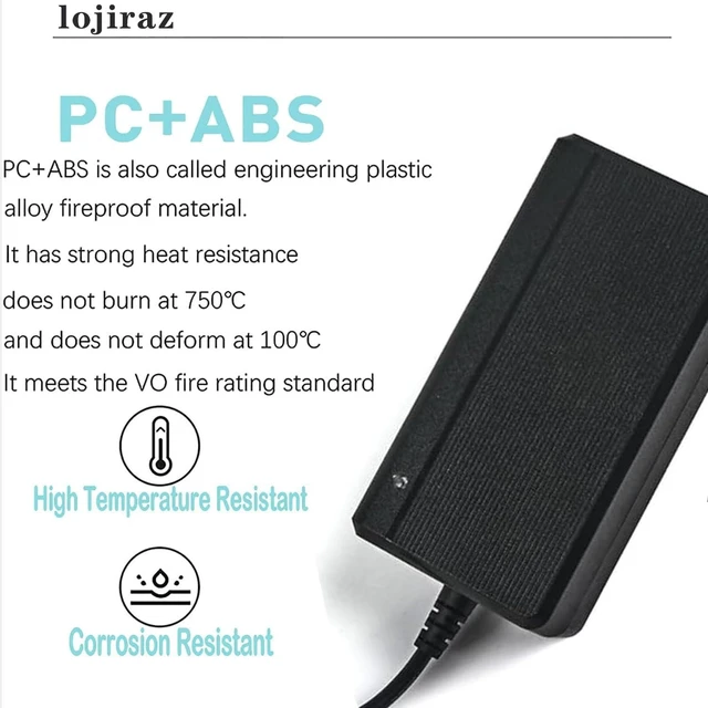 Alt view image 4 of 5 - 12V 2A Wall Plug-in Adjustable Desk Power Adapter for Single Motor Standing Desk, 12V Standing Desk Motor Power CordCompact Direct Plug Design, 24W Charger