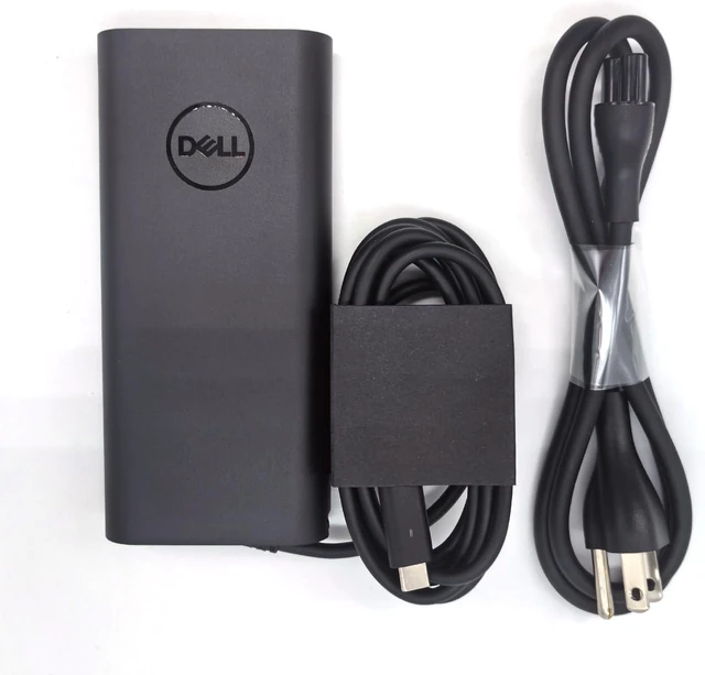 Alt view image 3 of 7 - Dell Laptop Charger GAN 130W USB C Type C AC Adapter,Alienware X14 X14 R2, Inspiron 16 Plus 7620 7630, Precision 3470 3480 3570 3571 3580 3581 5470 5480 5570 AC Charger, Balck, HA130PM170