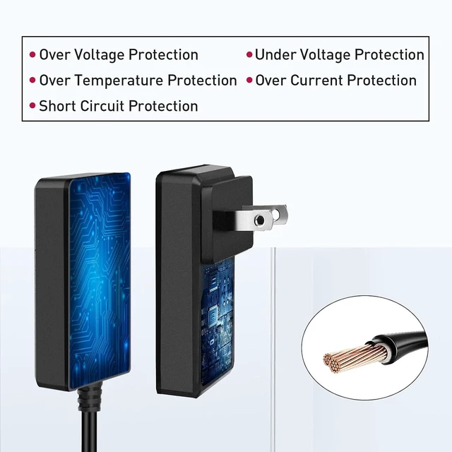 Alt view image 4 of 7 - 27W Power Supply for Raspberry Pi 5 PD Adapter USB C Power Adapter for Raspberry Pi 5 16GB/8GB/4GB/2GB