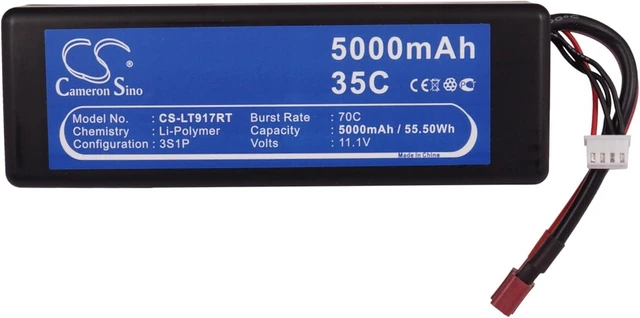 Alt view image 5 of 5 - Replacement Battery Compatible for RC CS-LT917RT (5000mAh/11.1V), CS-LT917RT Battery