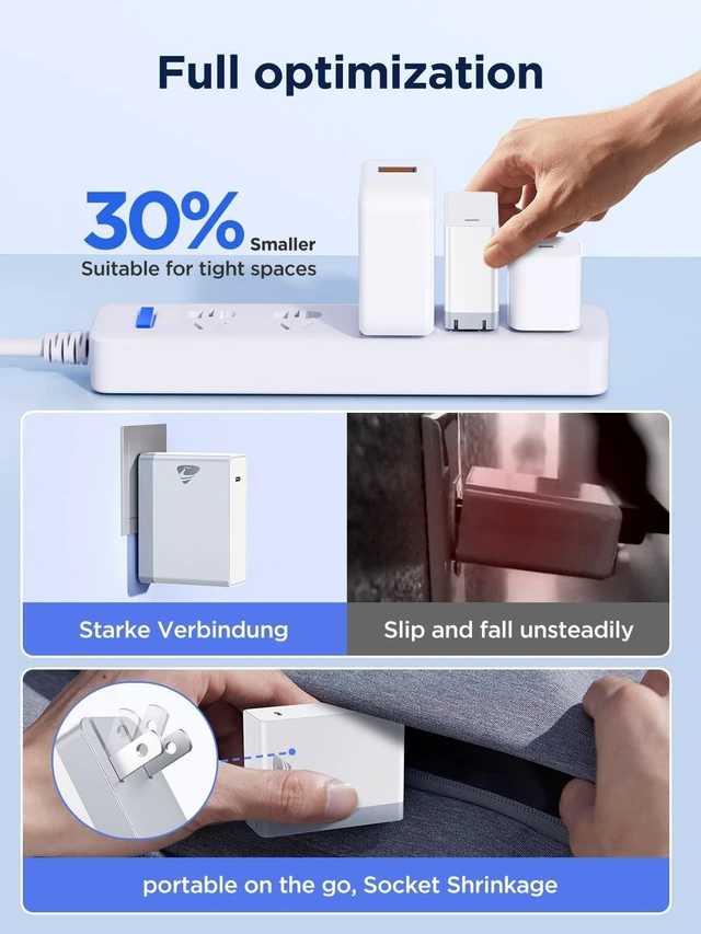 Alt view image 5 of 5 - MacBook Charger-118W GaN USB C Charger Fast Charging Power Adapter PD Laptop Charger for MacBook Pro/Air, iPad Pro, iPhone 17 16 15, Samsung Galaxy, and All Type C USB-C Devices