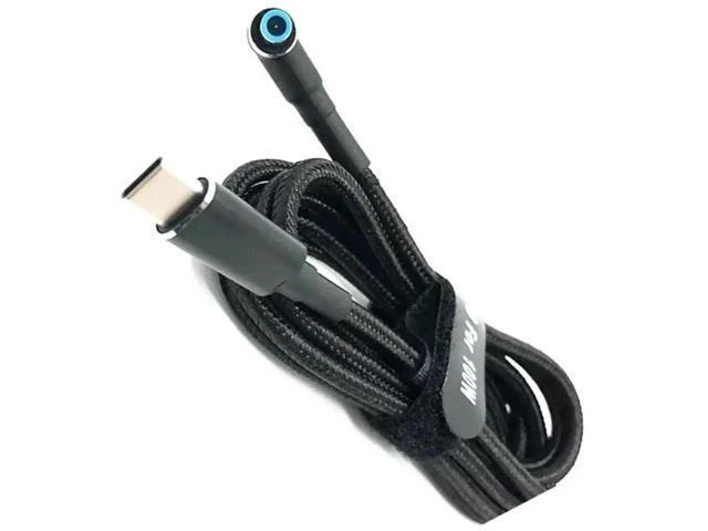 Alt view image 3 of 6 - 100W PD USB-C to DC 4.5×3.0mm Laptop Charging Converter Cable, Type-C PD to DC Power Adapter Cord
