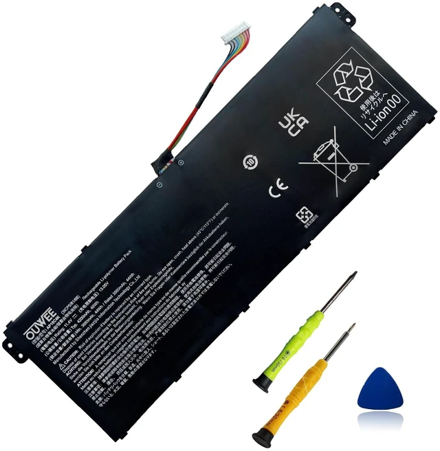 Main image of OUWEE AP18C4K Laptop Battery Compatible with ACER Aspire 5 A515-43 Spin 3 SP314-54N Series Notebook 11.4V 4200mAh 48Wh