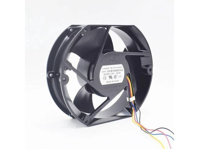 Alt view image 2 of 5 - Delta New EFB1548VHG 17251 17cm 48V 0.83A circular drive cooling fan for 172*172*51mm