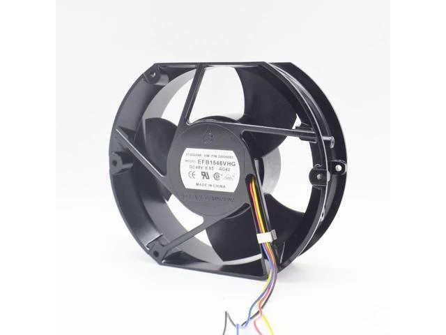 Alt view image 3 of 5 - Delta New EFB1548VHG 17251 17cm 48V 0.83A circular drive cooling fan for 172*172*51mm