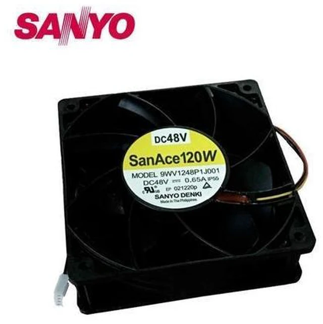 Main image of 9WV1248P1J001 IP55 waterproof cooling fan12038 48V 0.65A 12CM