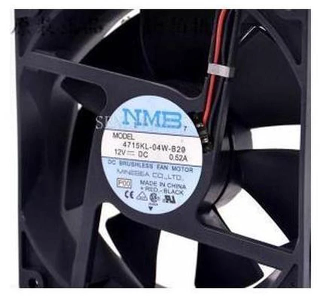 Main image of for Original nmb 12038 12v 0.52a 4715kl-04w-b20 ups 12cm cooling fan