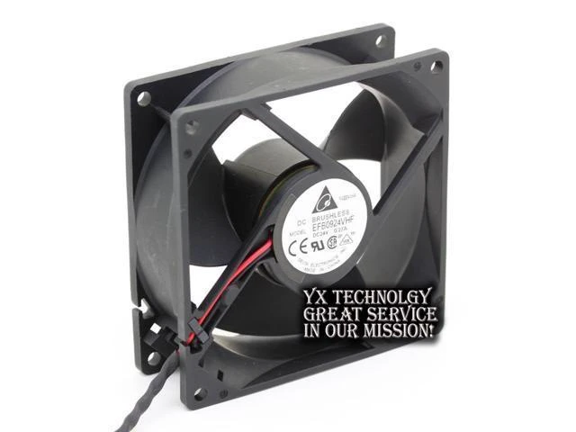 Alt view image 2 of 6 - and EFB0924VHF 9CM 9032 24V 0.27A two line drive fan Delta 90*90*32mm