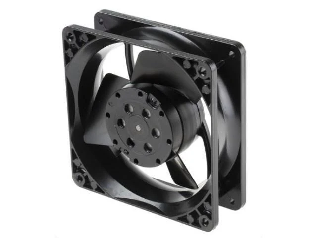 Alt view image 2 of 3 - Ebmpapst 4550N size 119 x 119 x 38mm 230 V AC cooling fan air flow 145m3/h 2550rpm Compact fan