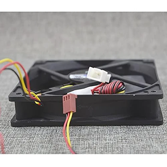 Alt view image 4 of 6 - A12025-12CB-3BN-F1 for Cooler Master Ultra-Quiet 12cm 12025 12V 0.16A 3Line Main Machine Power Supply Exhaust Chassis Fan