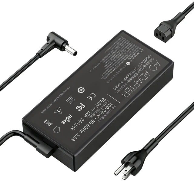 Main image of 240W 230W Laptop Charger Compatible with Asus ROG Strix Scar 15 17 G15 G17 TUF F17 F16 F15 A17 A15 Vivobook Pro 16X 15X Flow X16 Zephyrus Duo 15 S M16 G14 G15 G16 S17 GA401 GA402 GA503 Power Adapte