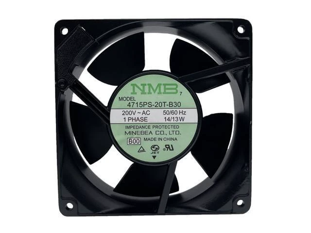 Alt view image 2 of 5 - Original NMB 4715PS-20T-B30 A90L-0001-0219#AF 200V 14/13W for FANUC system cooling fan