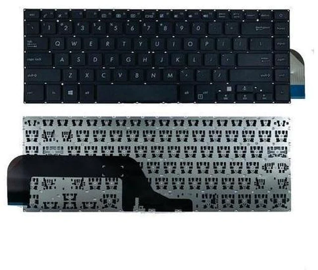 Main image of Laptop Keyboard For ASUS K505BA K505BP K505ZA United States US Black