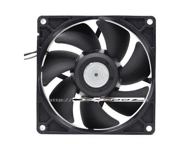 Alt view image 5 of 5 - NIDEC UltraFlo 9cm projector fan U92T12MGB7-52 12V 0.18A (3wires 4pin version)