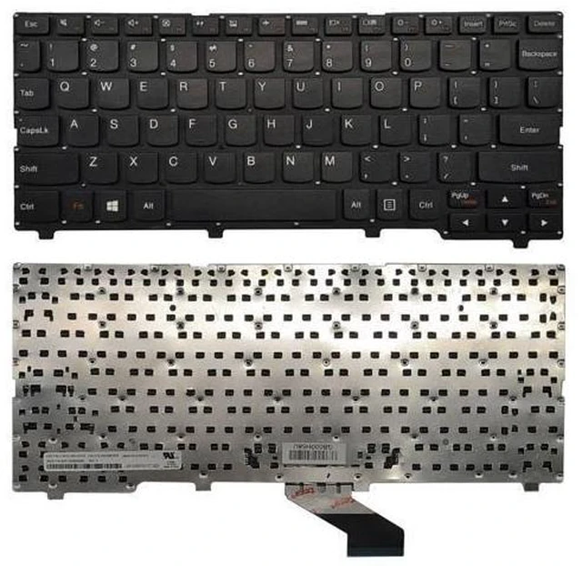Main image of replacement keyboard for Lenovo Ideapad 110S-11AST 110s-11IBR US Black without backlit
