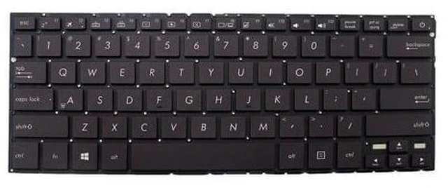 Main image of Laptop Keyboard For ASUS U3000CA U3000CAK United States US BLACK With Backlit