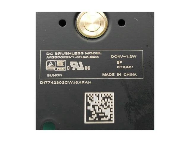 Alt view image 2 of 3 - NEW FAN COOLER FOR Apple TV TV4 TV5 4K A1842 MG50050V1-C102-S9A fan cooler radiator D17836208WYJ6XFAA 4V 1.2W