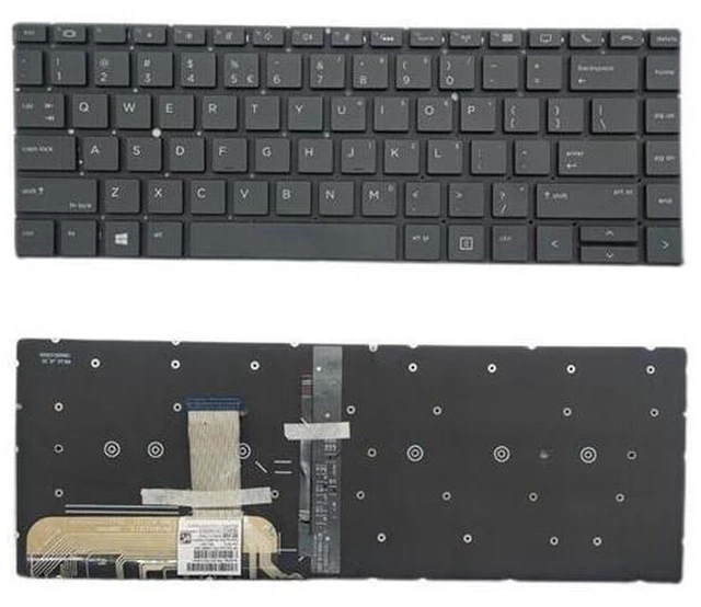 Main image of US Black Backlit Keyboard for HP Elitebook 1040 G4 EliteBook x360 1040 G5
