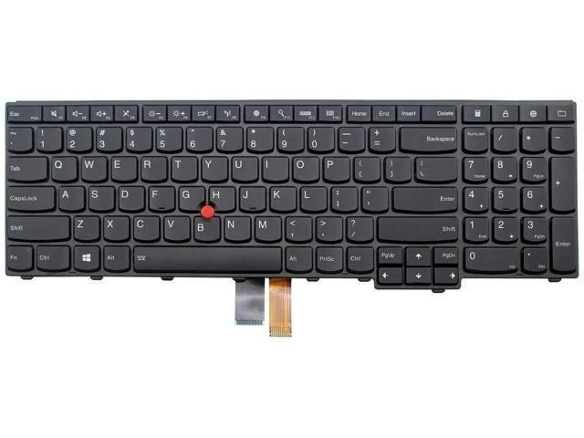 Alt view image 2 of 5 - US Black Keyboard for IBM Lenovo ThinkPad L570 (type 20J8 20J9 20JQ 20JR)