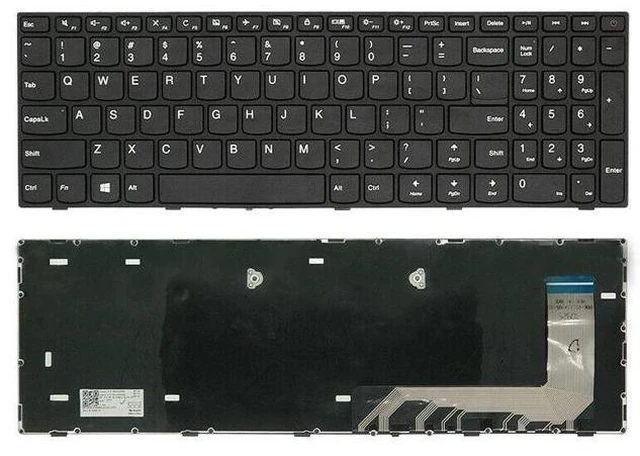 Main image of US Black Keyboard for Lenovo IDEapad 110-17ISK 110-17IKB 110-17ACL 110-15ISK