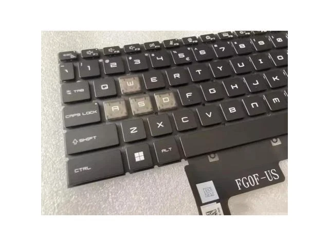 Alt view image 2 of 4 - for Bravo 15 C7VEK 17 C7VFK C7VFKP D7UDXK Laptop Keyboard RGB Backlit US