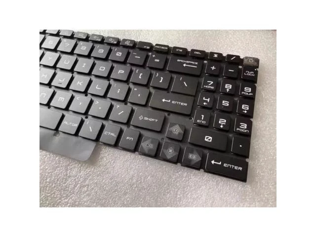 Alt view image 3 of 4 - for Bravo 15 C7VEK 17 C7VFK C7VFKP D7UDXK Laptop Keyboard RGB Backlit US