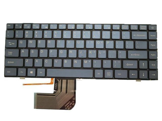 Alt view image 2 of 5 - Backlit Blue US Keyboard Forumper EZbook X4 DK MIN 300E 343000075 English